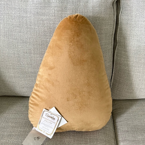 NWT Sparkles Home Rhinestone Halloween Candy Corn Pillow - Picture 4 of 7